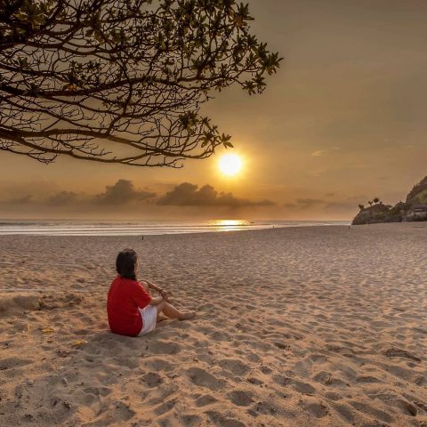 Pantai pok tunggal