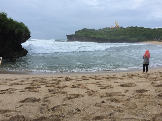 Pantai krakal yogyakarta