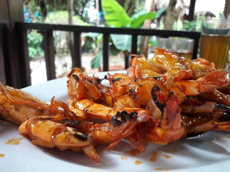 udang bakar